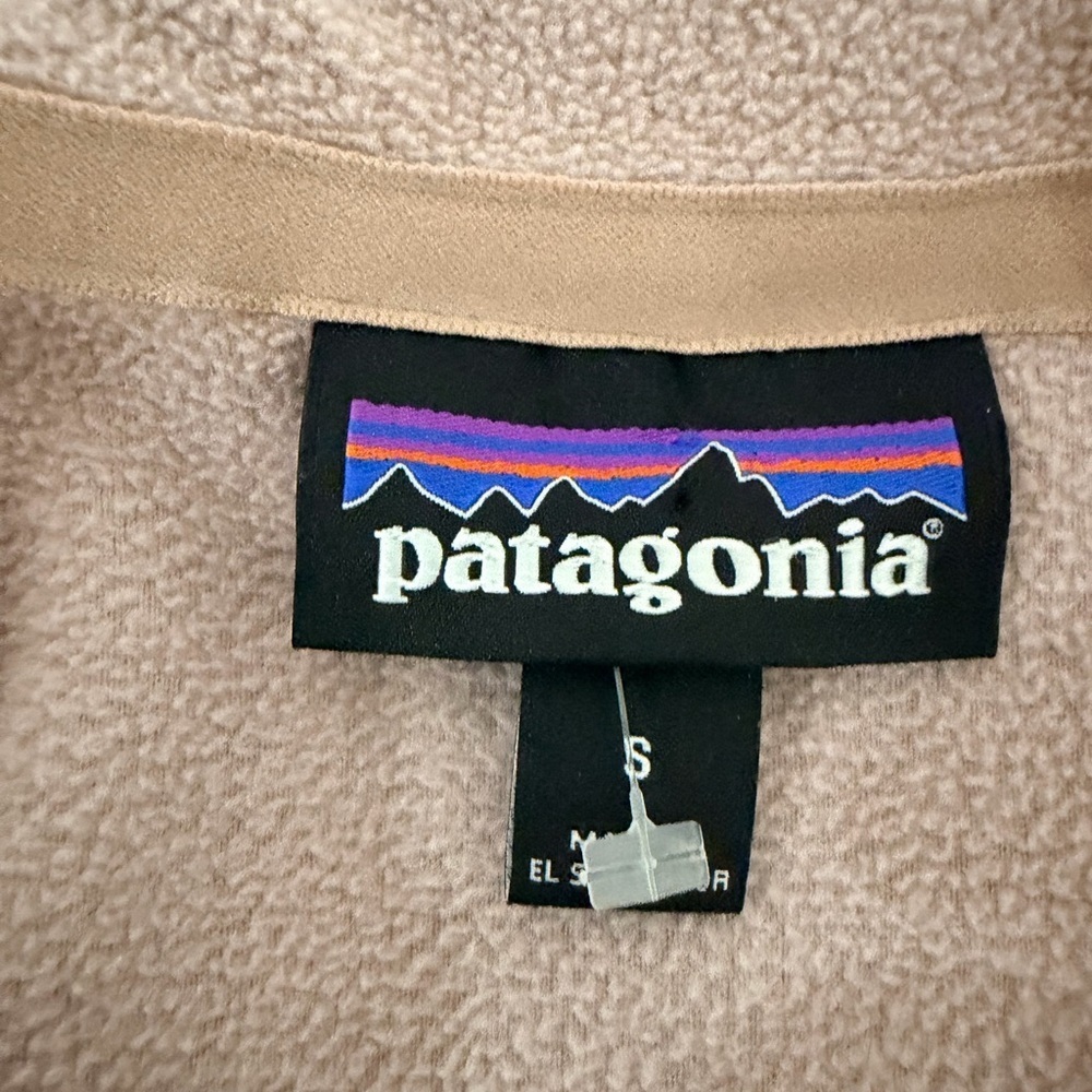 Patagonia Women's Mauve Pink Quarter-Zip Sweatshirt size S - Picture 5 of 11
